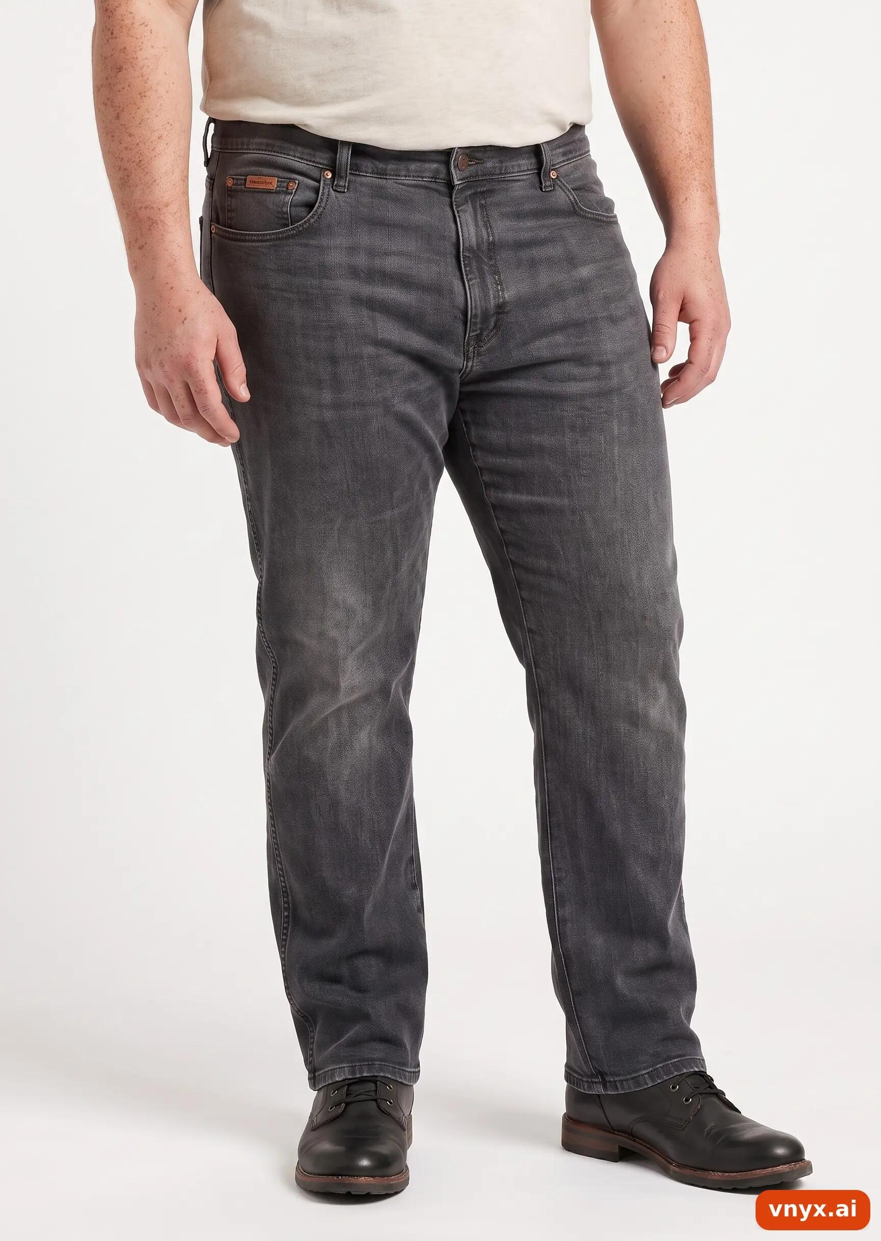 Second Life - Vintage Wrangler Charcoal Jeans Men W40 L34 5/6