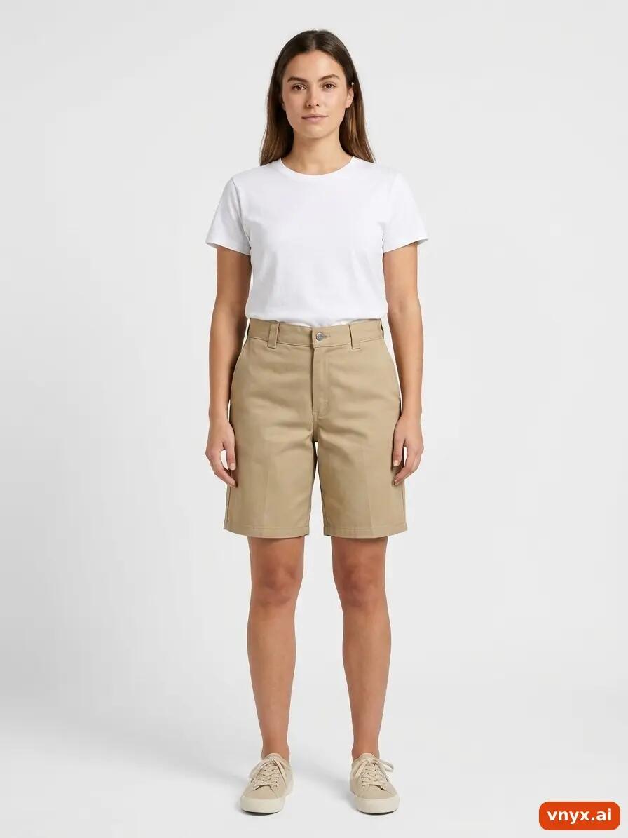 Second Life - Vintage Dickies Tawny Brown Shorts Women W40 3/6