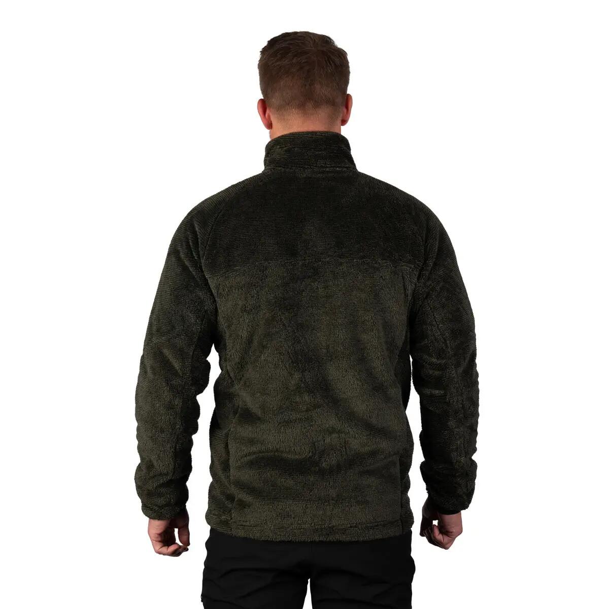 Pánský aktivní fleece svetr SEBA, sherpa fleece, regular střih 8/8
