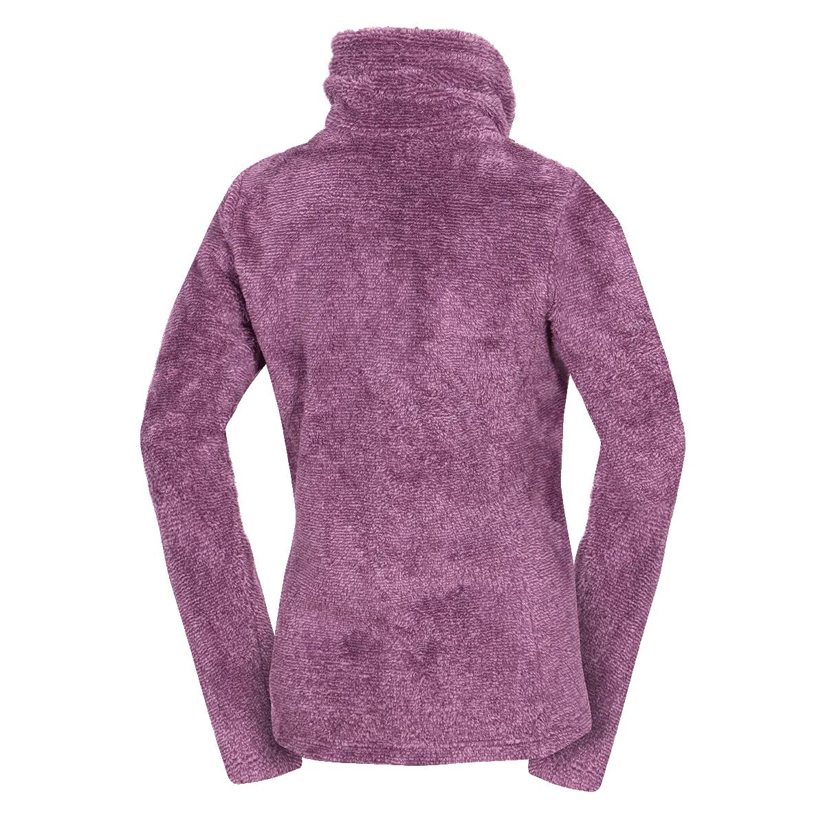 Dámský outdoorový flísový svetr v melanžovém stylu LACY 9/9
