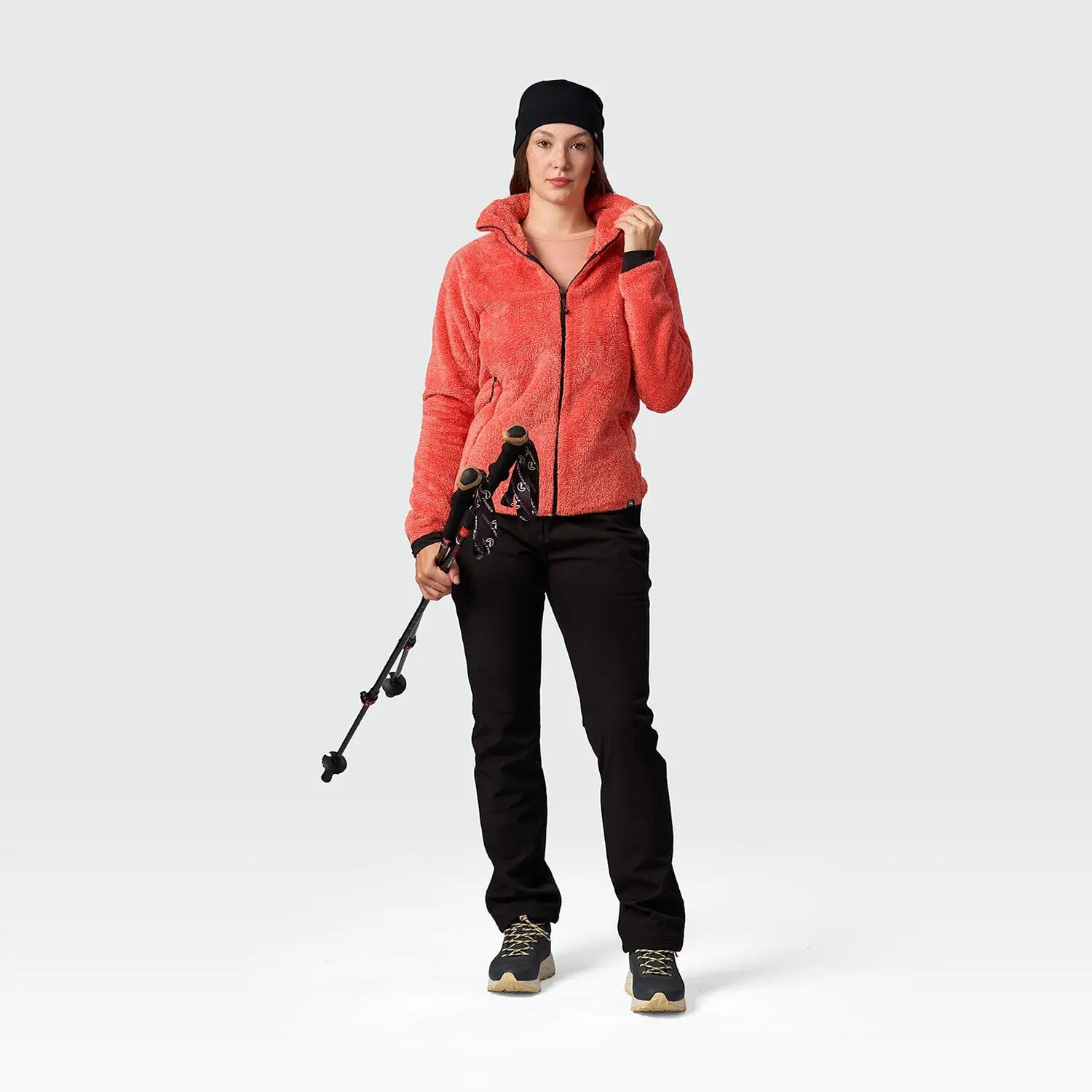 MARIANELA – dámský outdoorový sherpa fleece svetr, střední vrstva 4/7