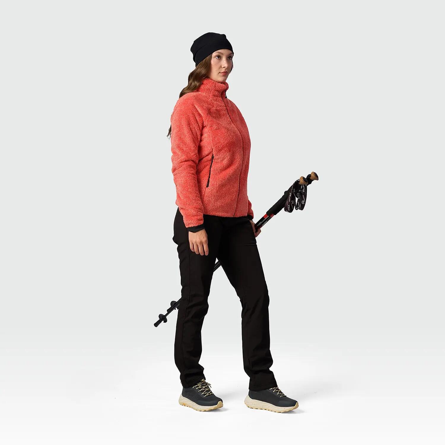 MARIANELA – dámský outdoorový sherpa fleece svetr, střední vrstva 3/7