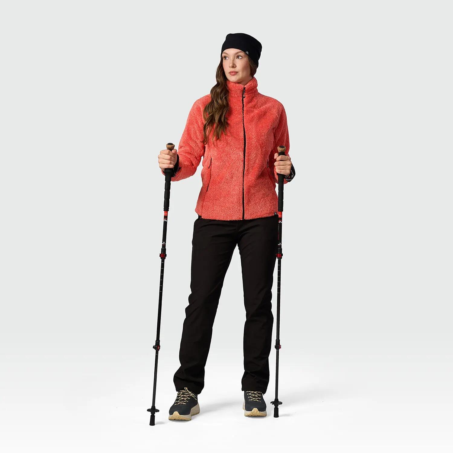 MARIANELA – dámský outdoorový sherpa fleece svetr, střední vrstva 2/7