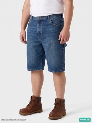 Second Life - Vintage Dickies Shorts Mid-Blue Men W35