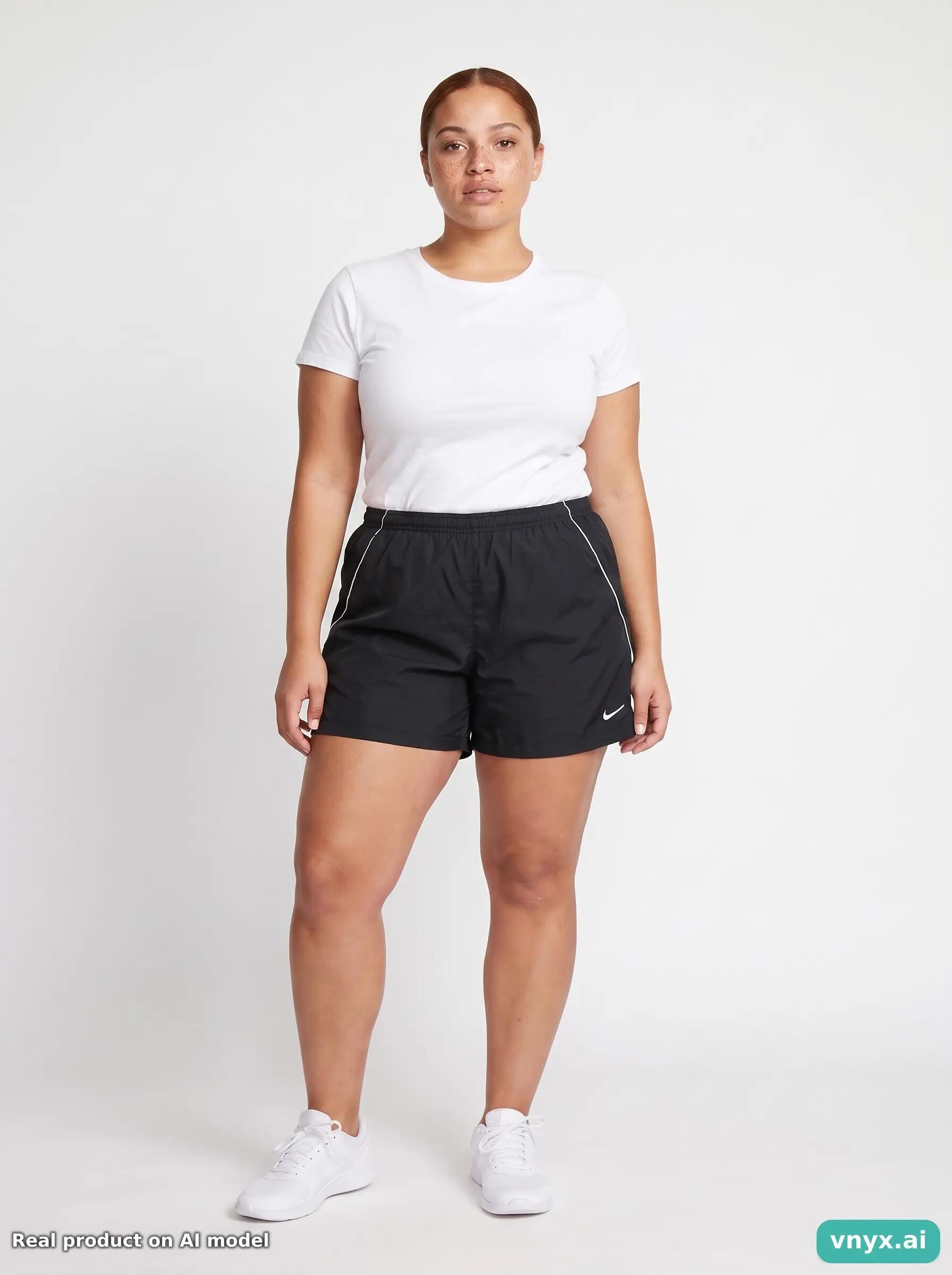 Second Life - Vintage Nike Black Shorts Women W34 L32 6/6