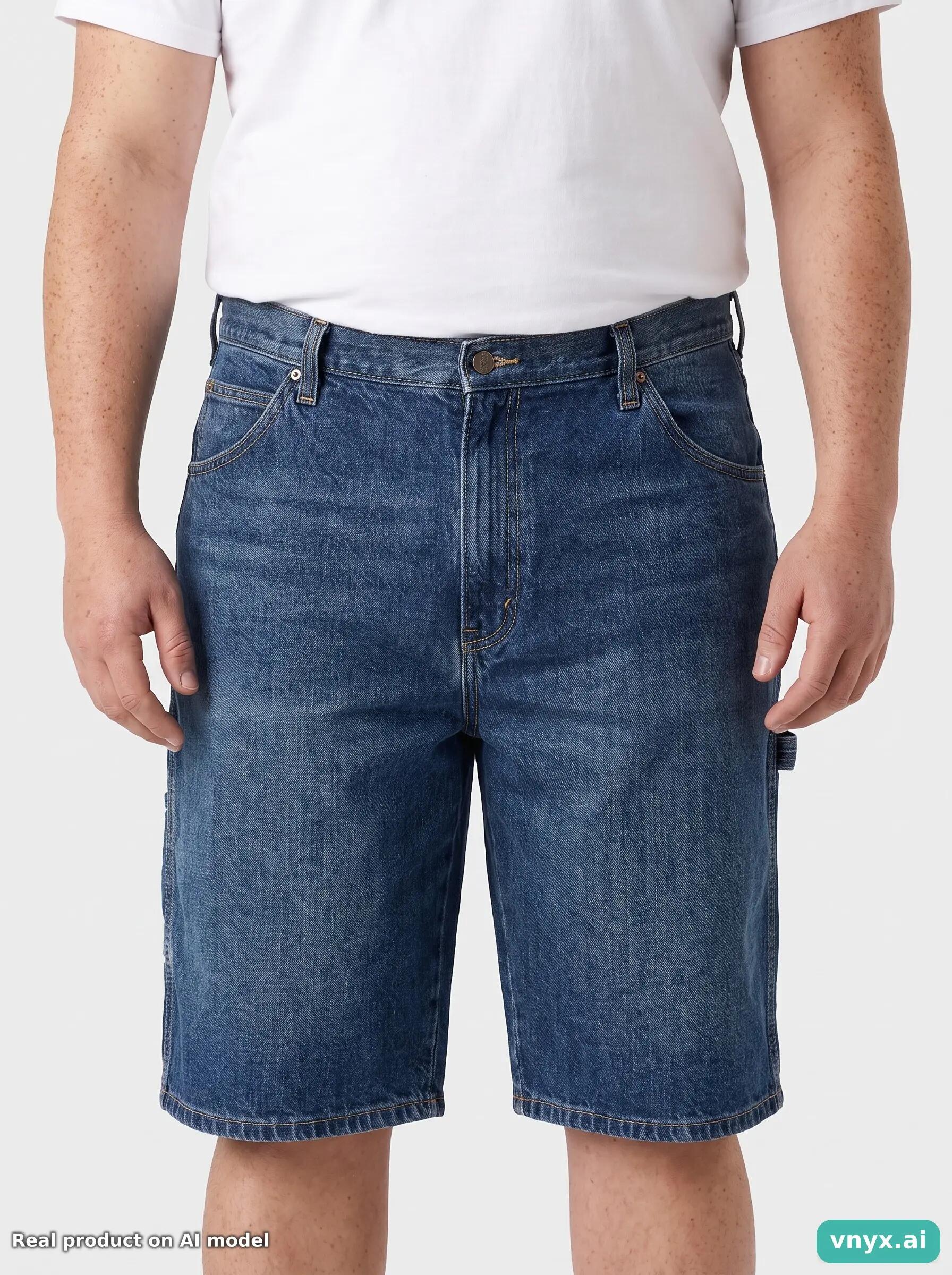 Second Life - Vintage Dickies Shorts Mid-Blue Men W35 6/6