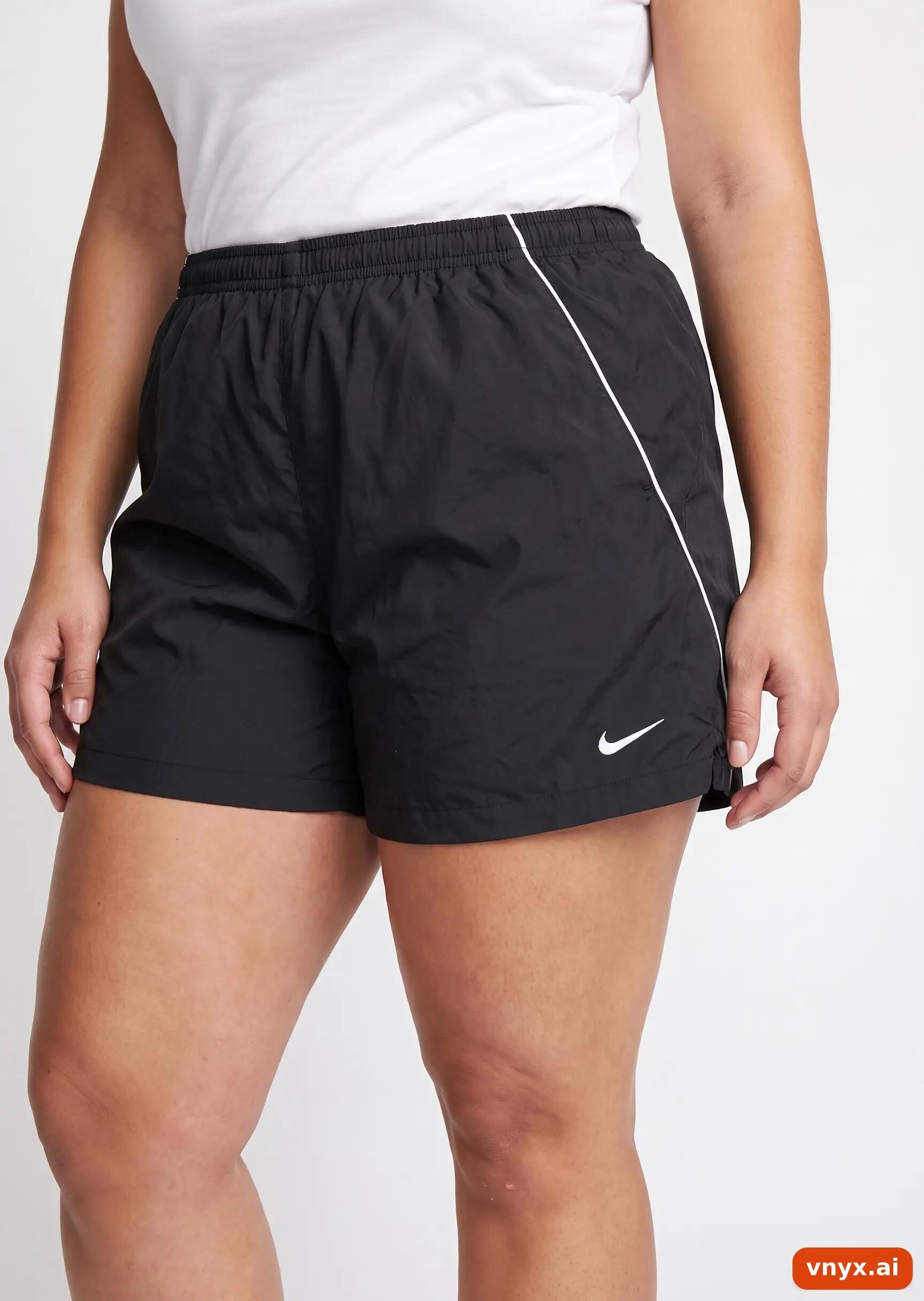 Second Life - Vintage Nike Black Shorts Women W34 L32 5/6