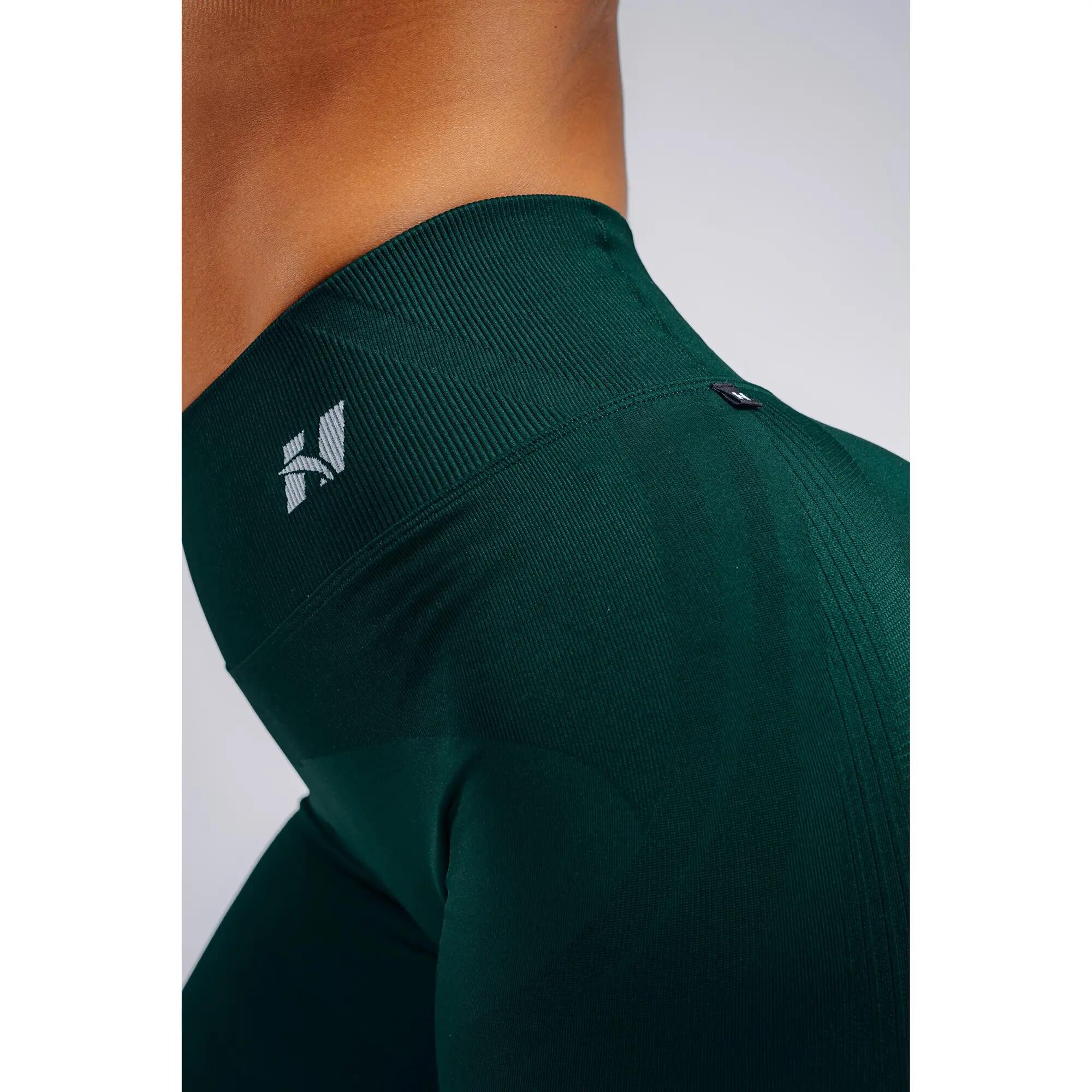 High-Waist Leggings mit Extra Push-Up Effekt PRIMAL 850 Dunkelgrüne 4/5