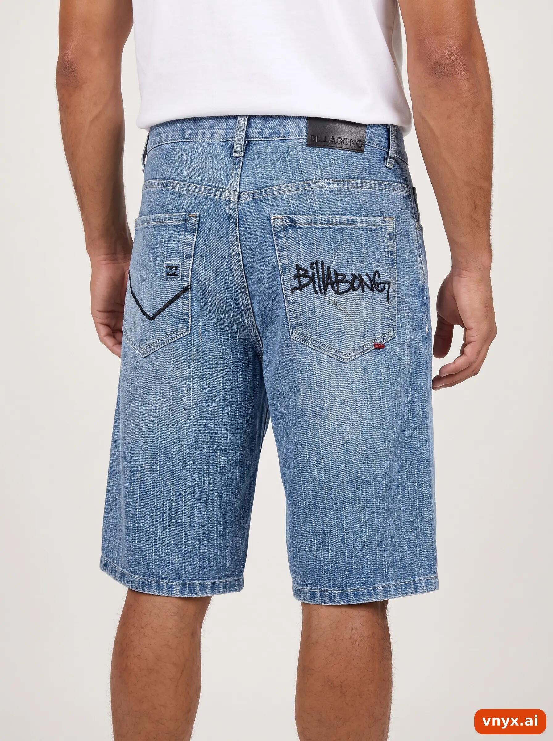 Second Life - Vintage Billabong Light Blue Shorts Men W38 5/6