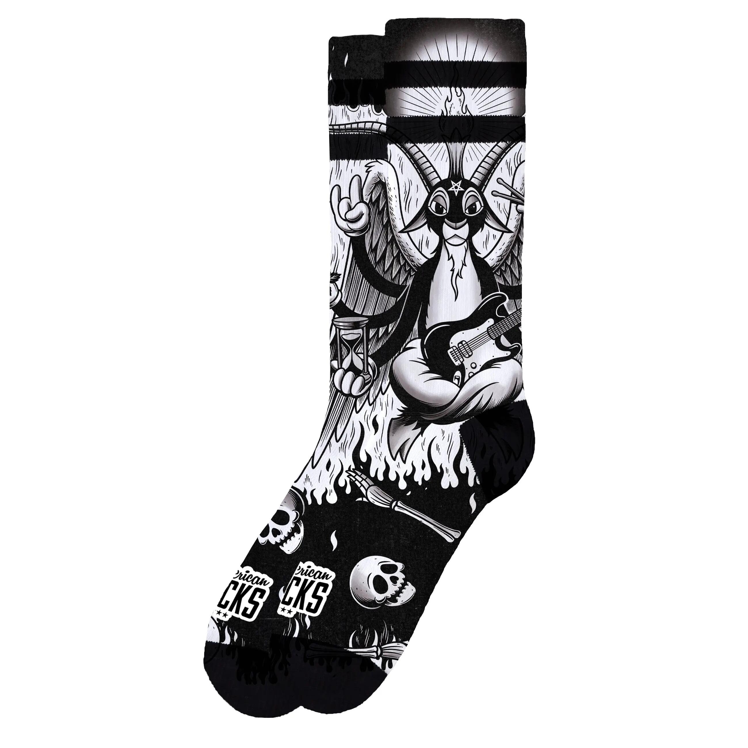 Baphomet - Meias de ciclismo, corrida e ginásio 2/7