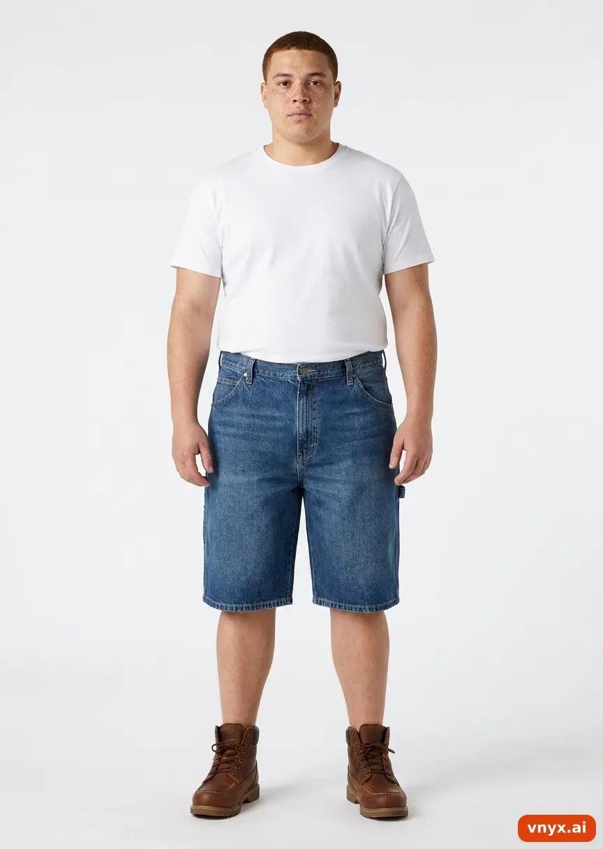 Second Life - Vintage Dickies Shorts Mid-Blue Men W35 2/6