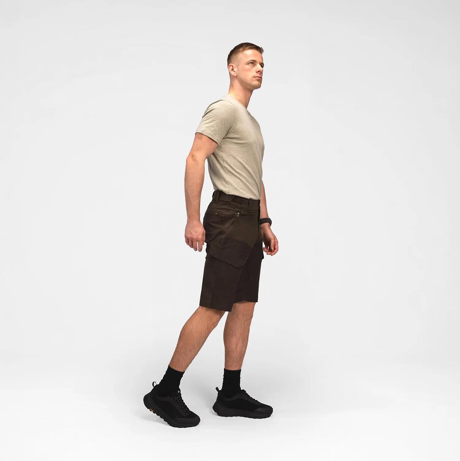 Pánské outdoorové hybridní kapsáčové šortky CASTOR 5/10