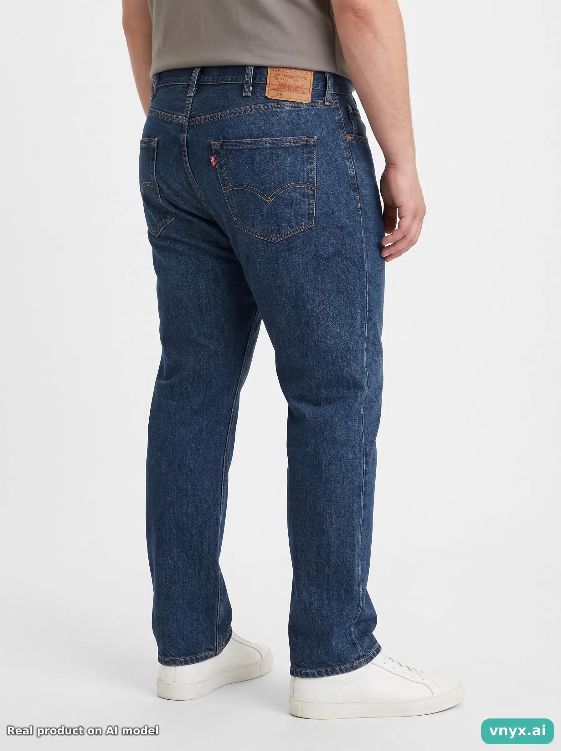 Second Life - Vintage LEVI STRAUSS & CO. Blue Jeans Men 38 32 1/6
