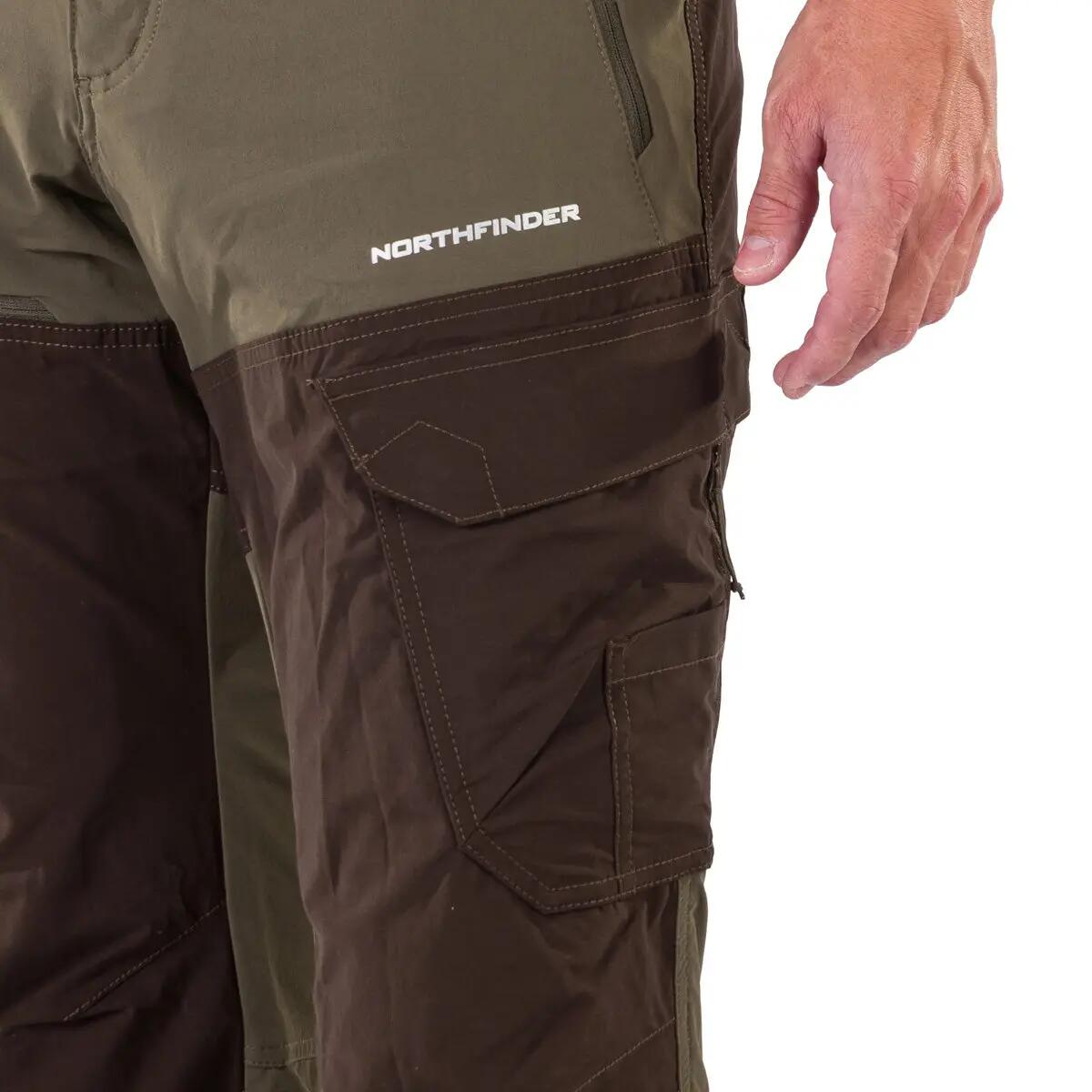Pánské outdoorové hybridní kapsáčové kalhoty BISHORN 9/12
