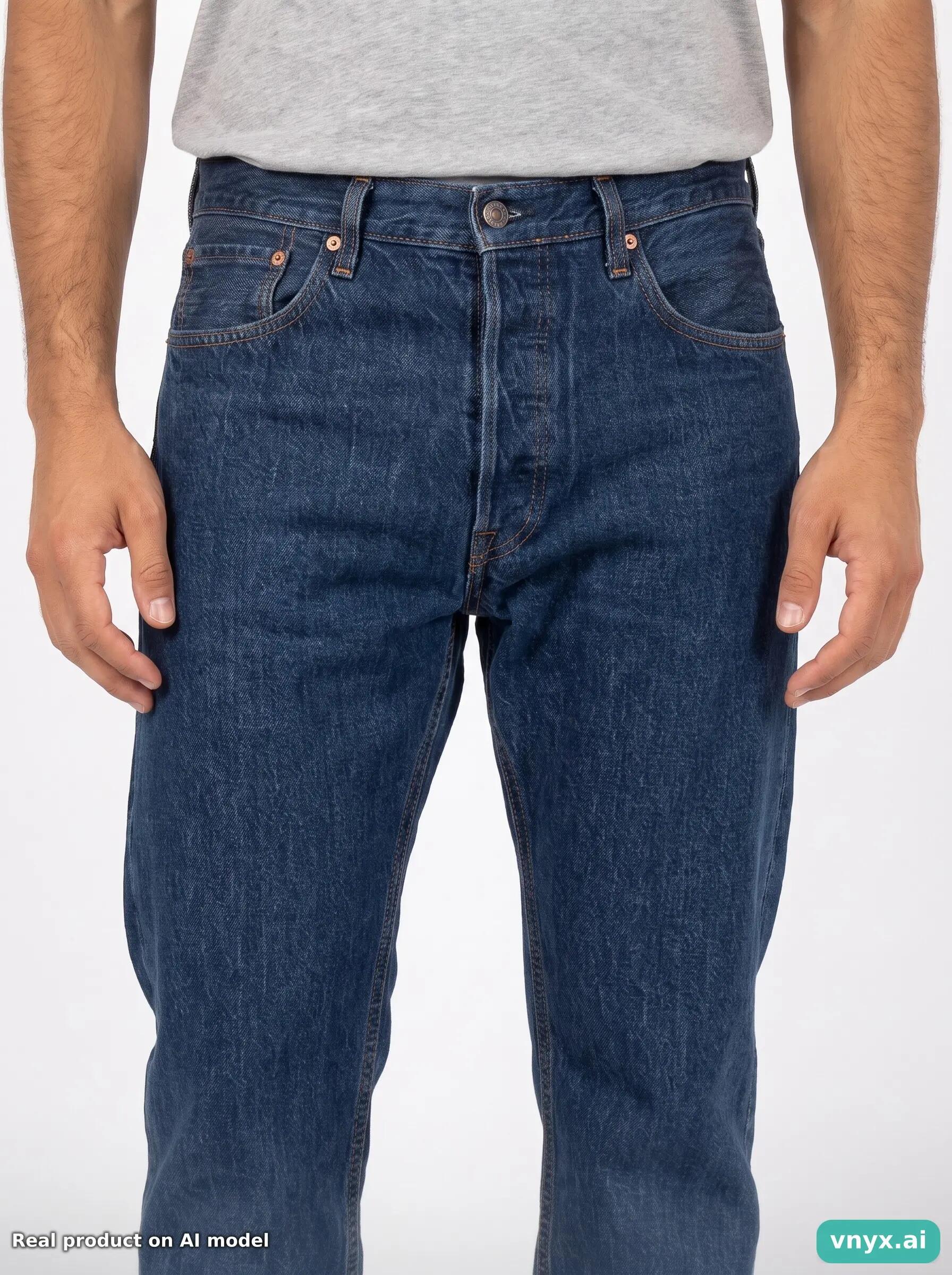 Second Life - Vintage LEVI STRAUSS & CO. Blue Jeans Men 38 32 5/6