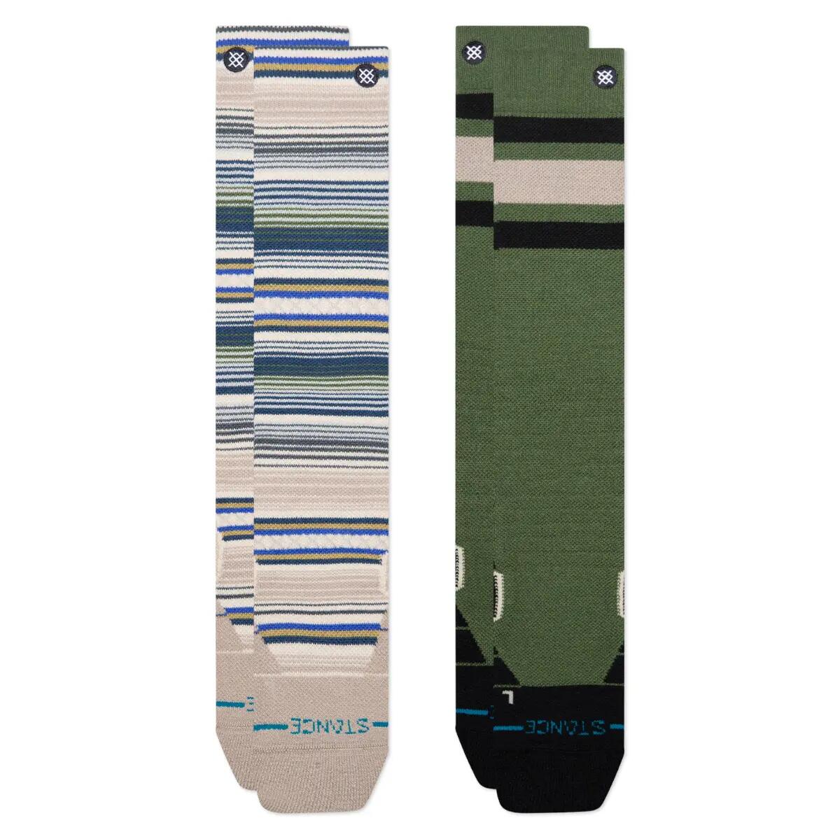 Wintersport Unisex Freshtek Infiknit Snow 2-Pack Kniekousen Jorongo Wool Multi 1/1