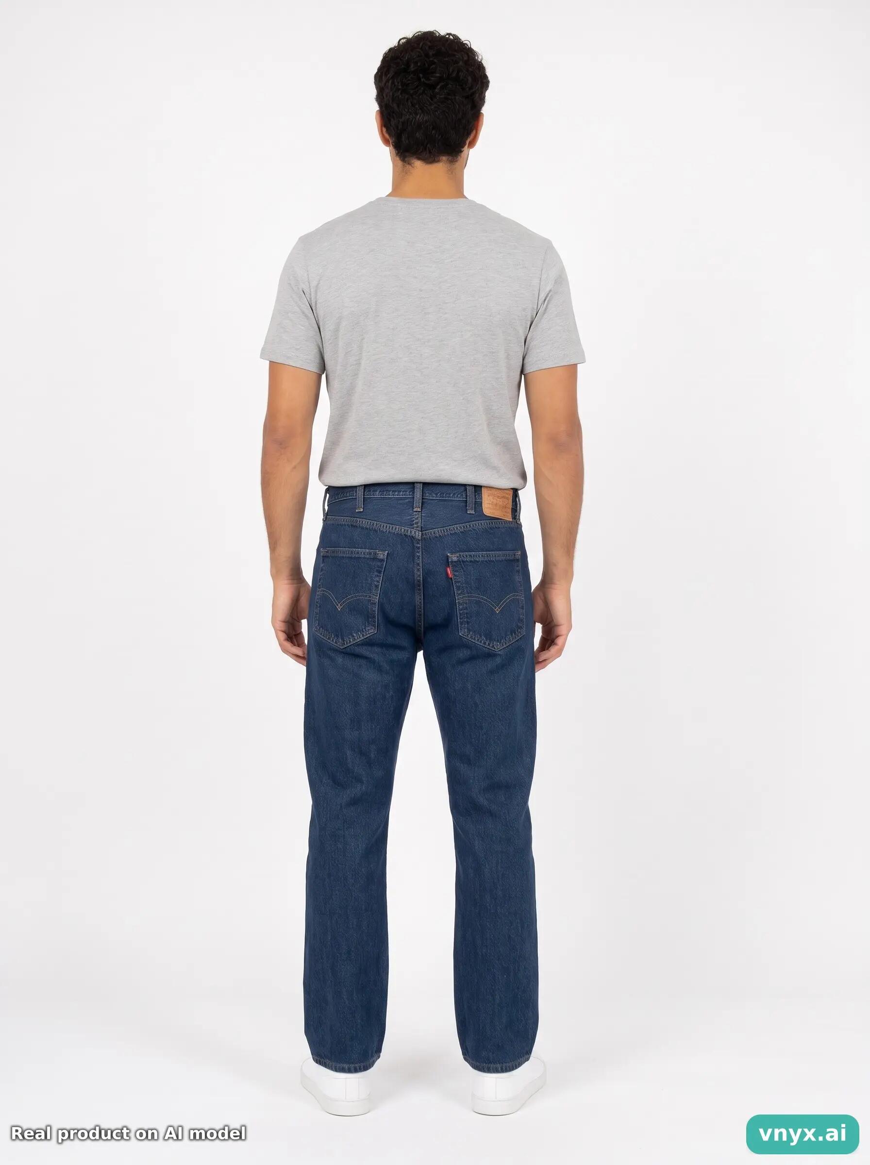 Second Life - Vintage LEVI STRAUSS & CO. Blue Jeans Men 38 32 4/6
