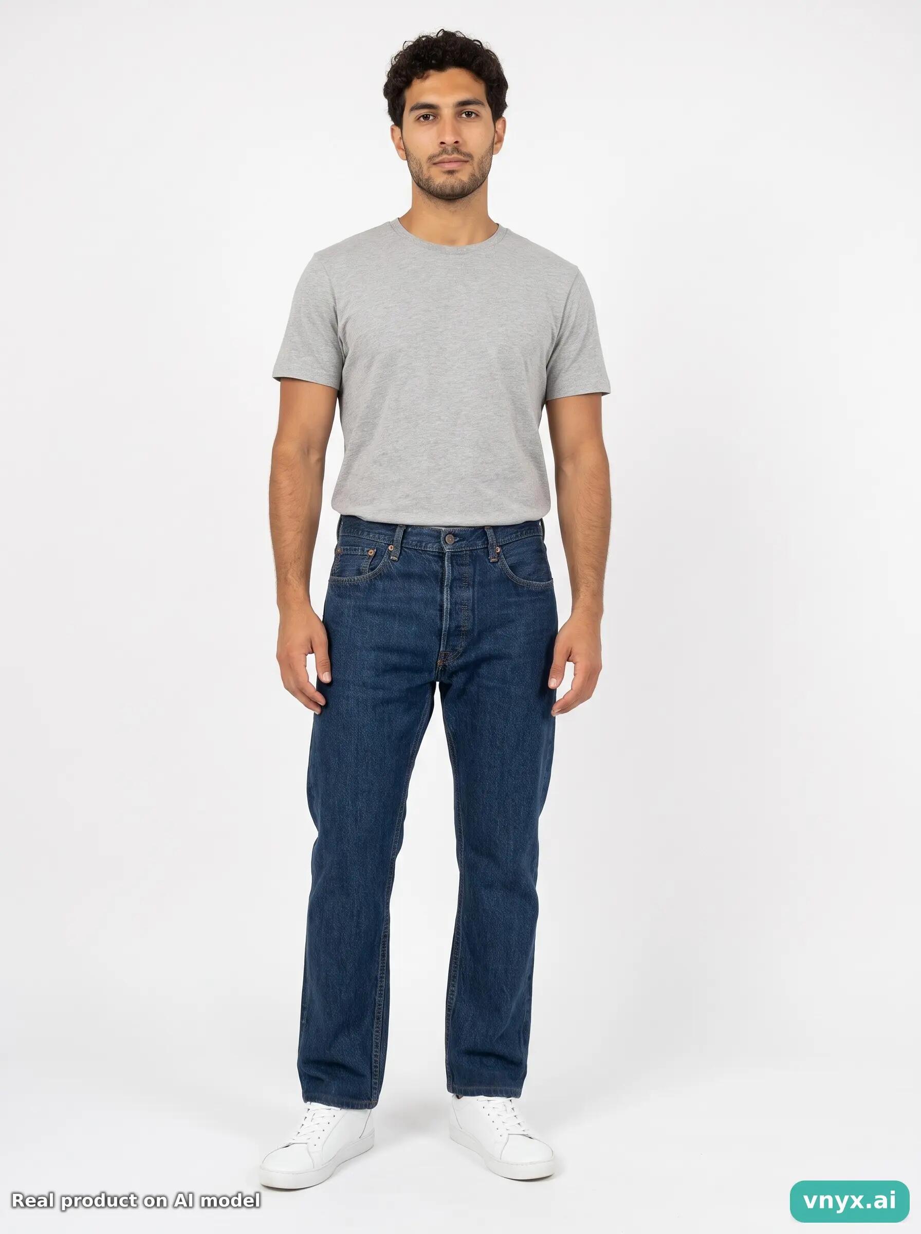 Second Life - Vintage LEVI STRAUSS & CO. Blue Jeans Men 38 32 3/6