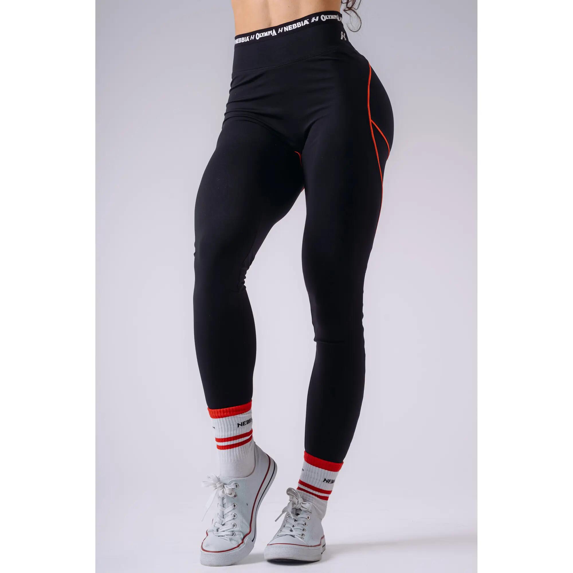 NEBBIA x O High-Waist Leggings 935 Schwarze 3/5