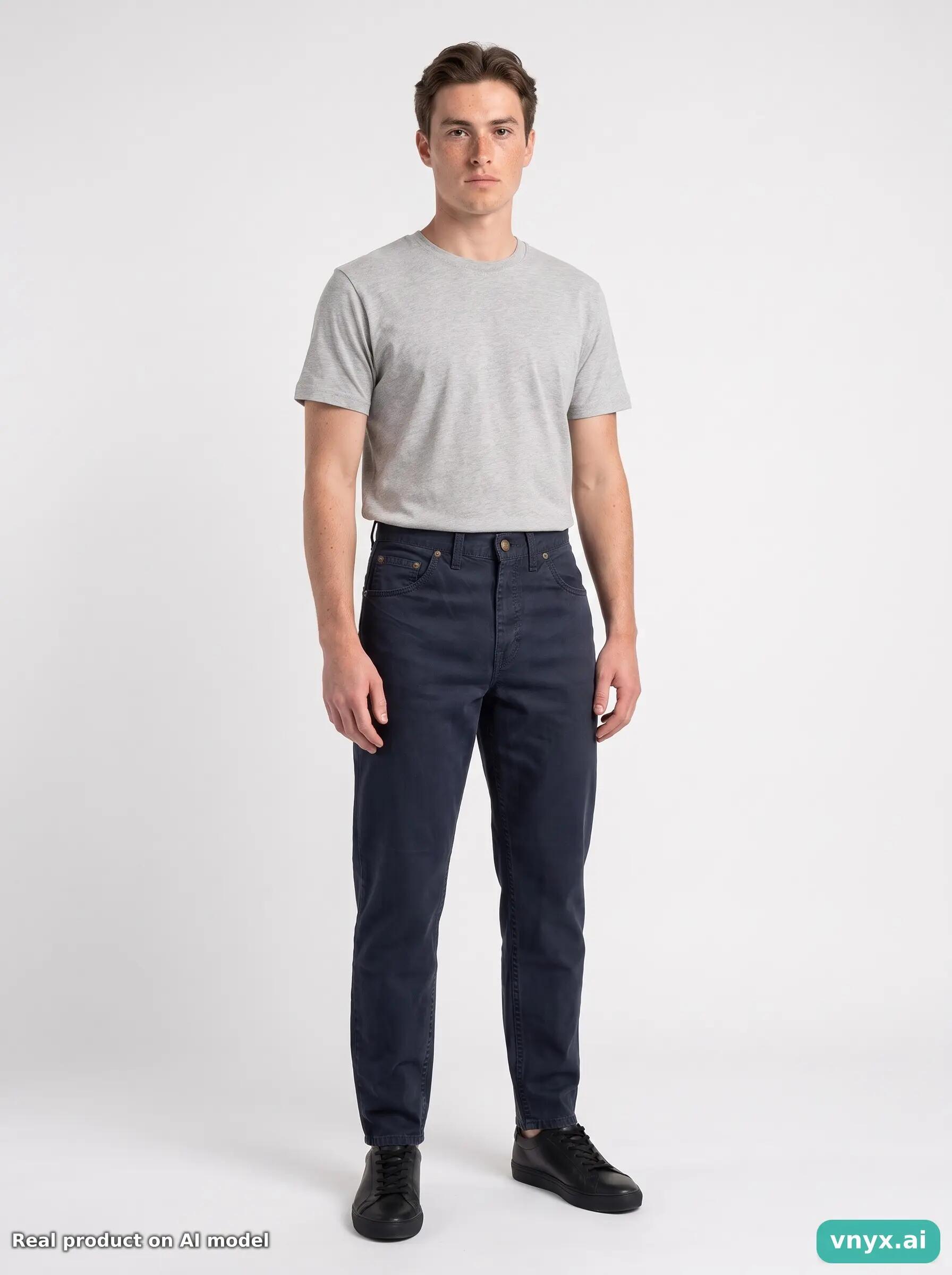 Second Life - Vintage Lee Navy Jeans Men W30 6/6