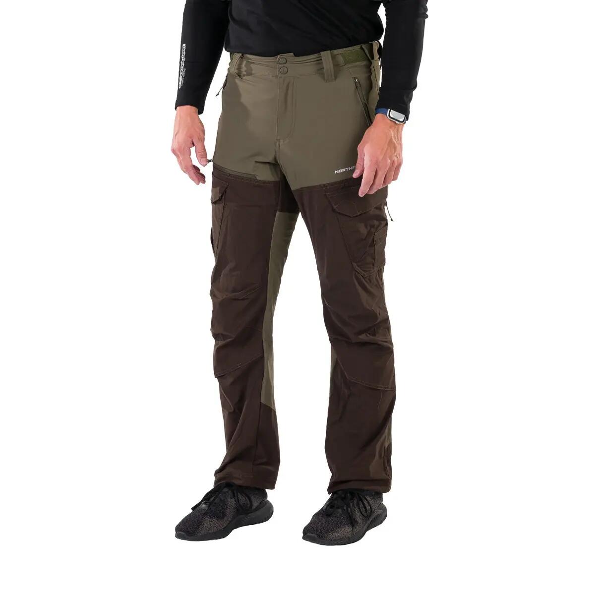 Pánské outdoorové hybridní kapsáčové kalhoty BISHORN 2/12