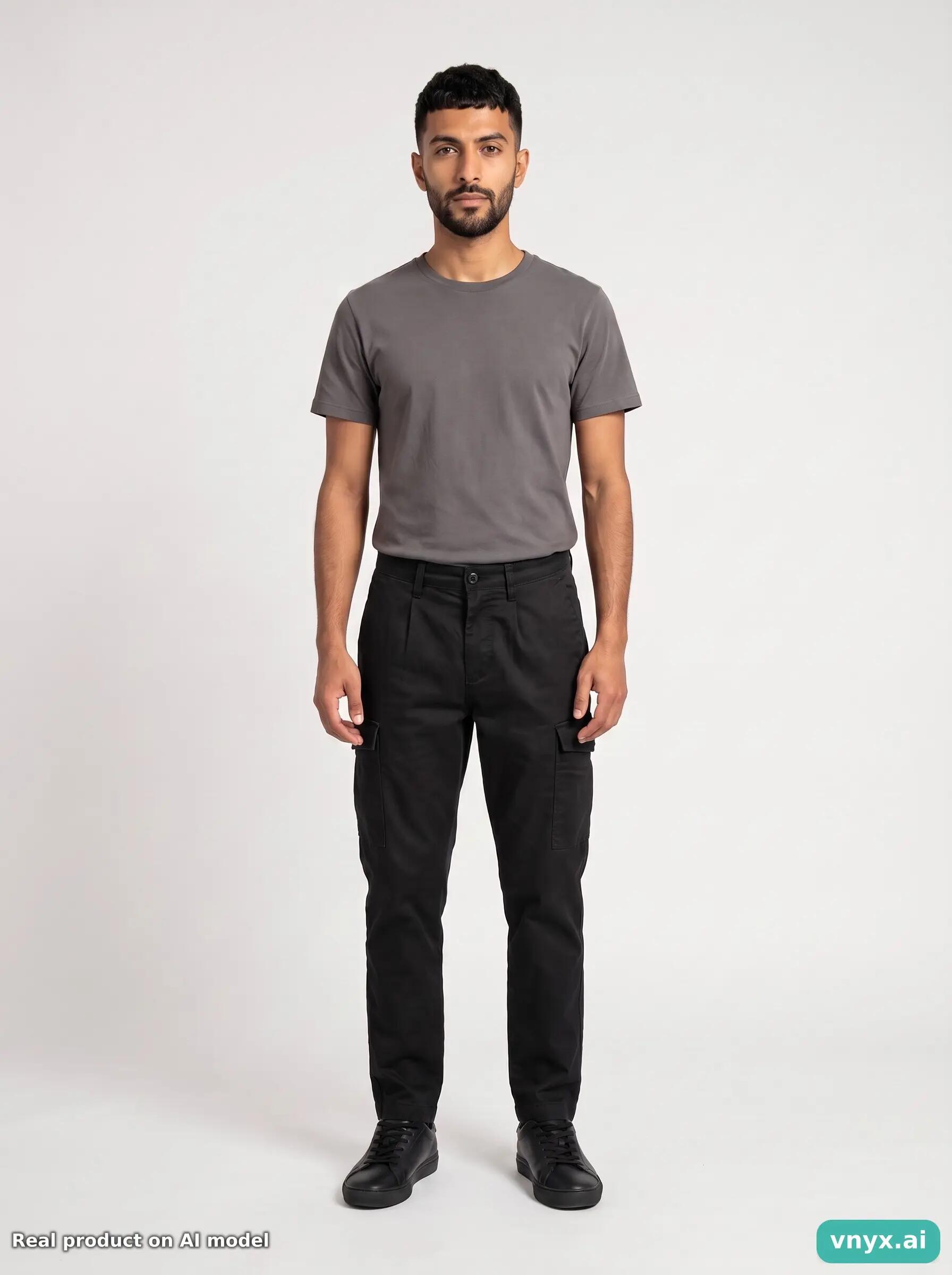 Second Life - Vintage Jack & Jones Black Trousers Men W32 L32 6/6
