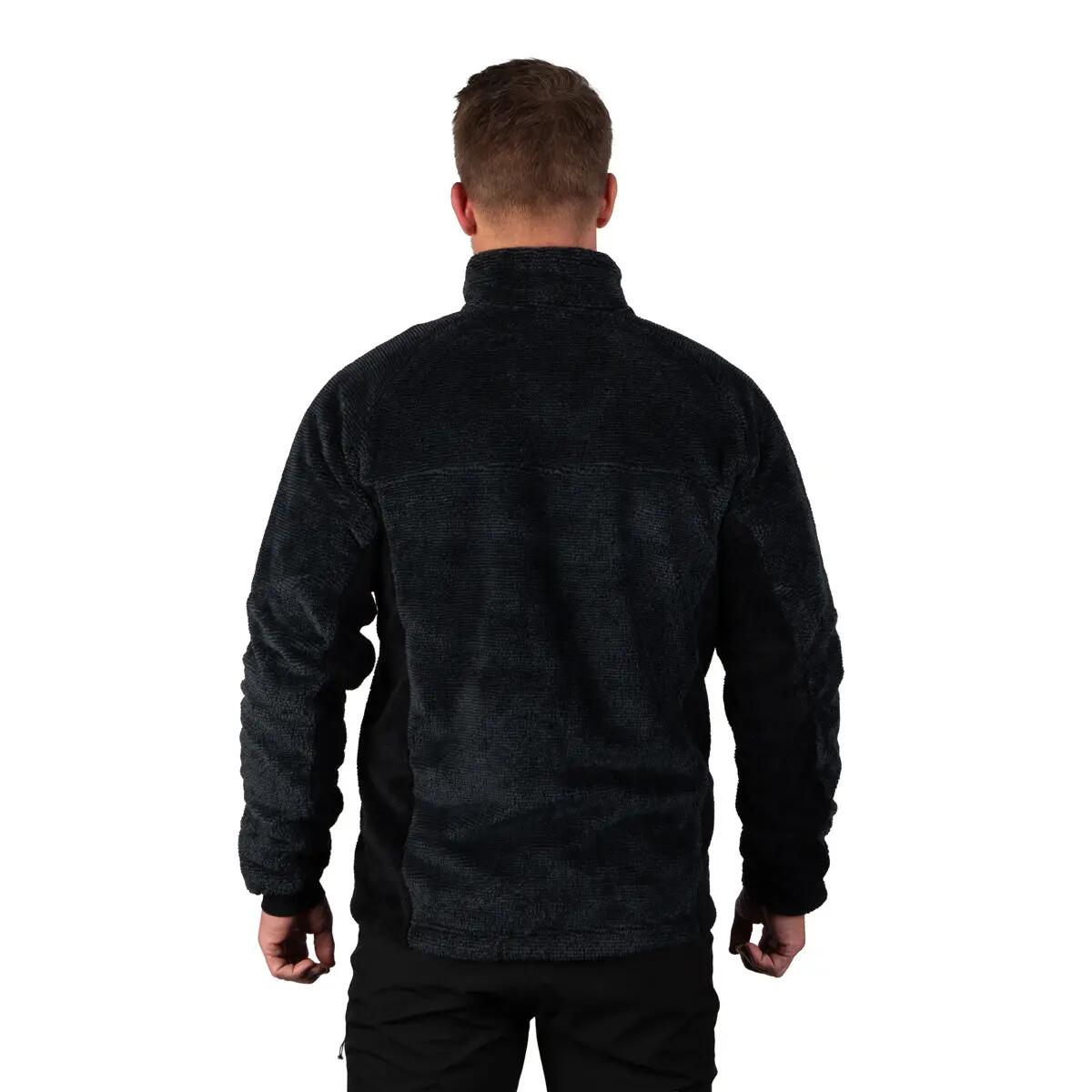 Pánský aktivní fleece svetr SEBA, sherpa fleece, regular střih 6/6