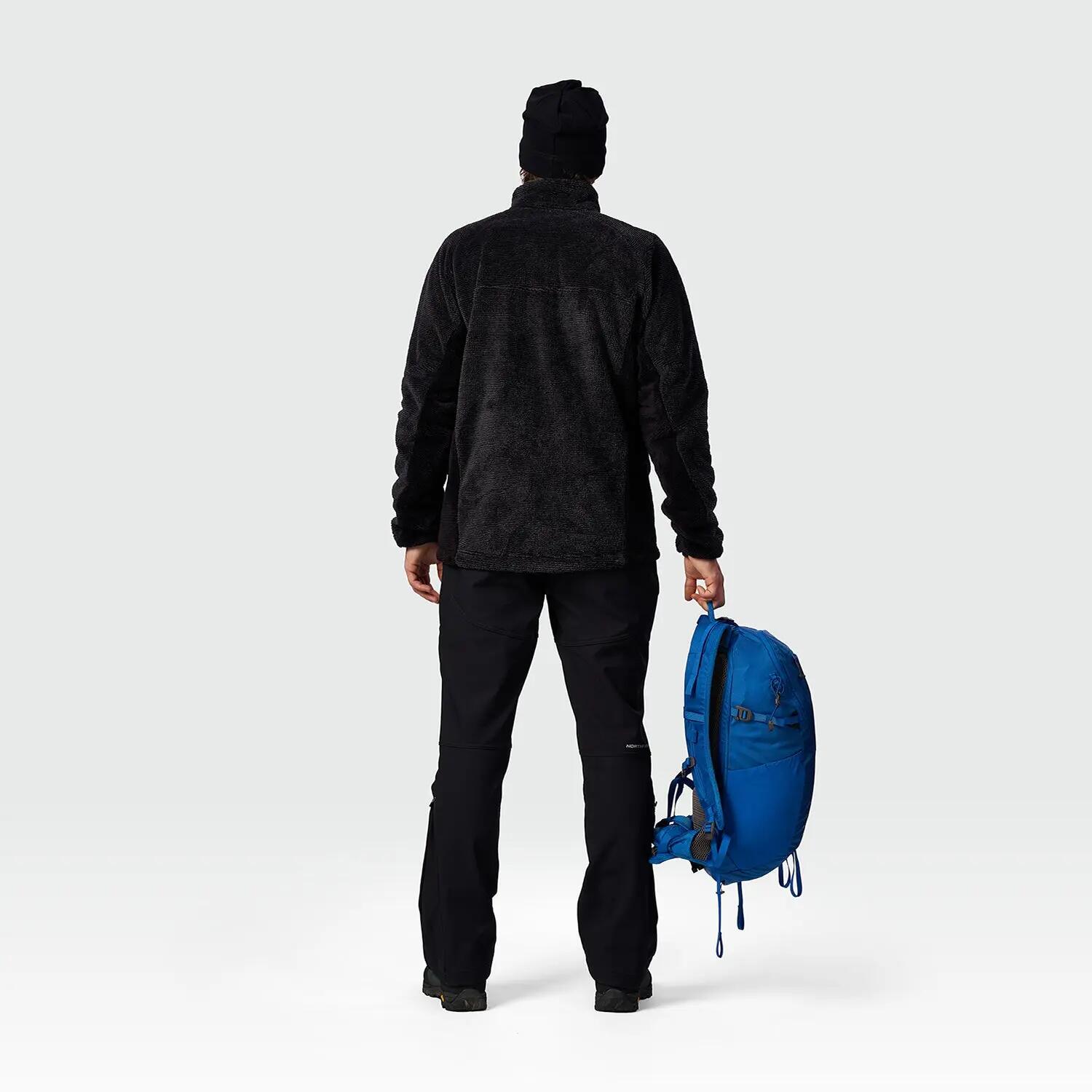 Pánský aktivní fleece svetr SEBA, sherpa fleece, regular střih 5/6