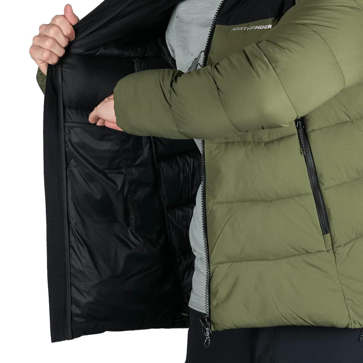 Pánská zateplená outdoorová bunda 2L BRONSILAW 9/10