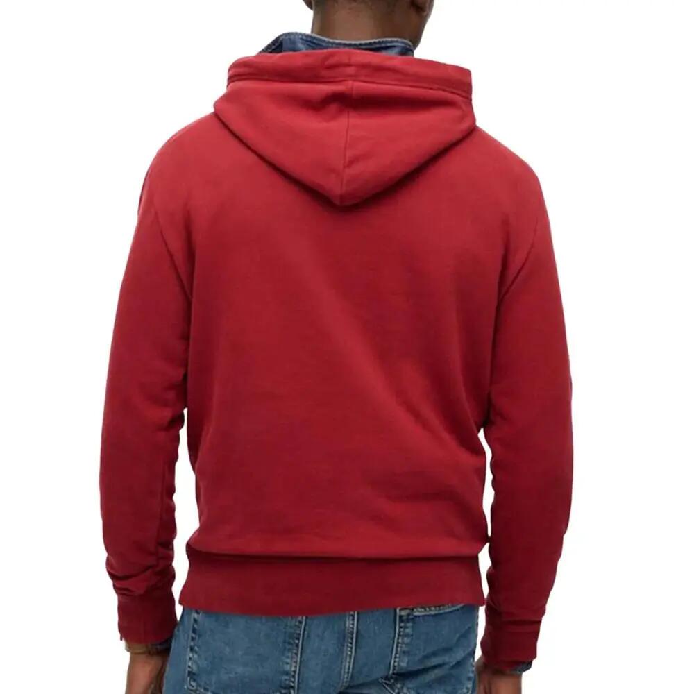 Superdry Essential Logo Herren Sweatshirt Rot 3/3