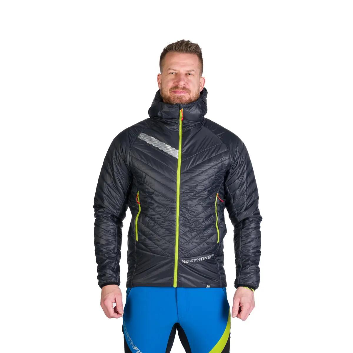 Pánská lehká zateplovací skialpová bunda Primaloft® OHNISTE 1 2/6