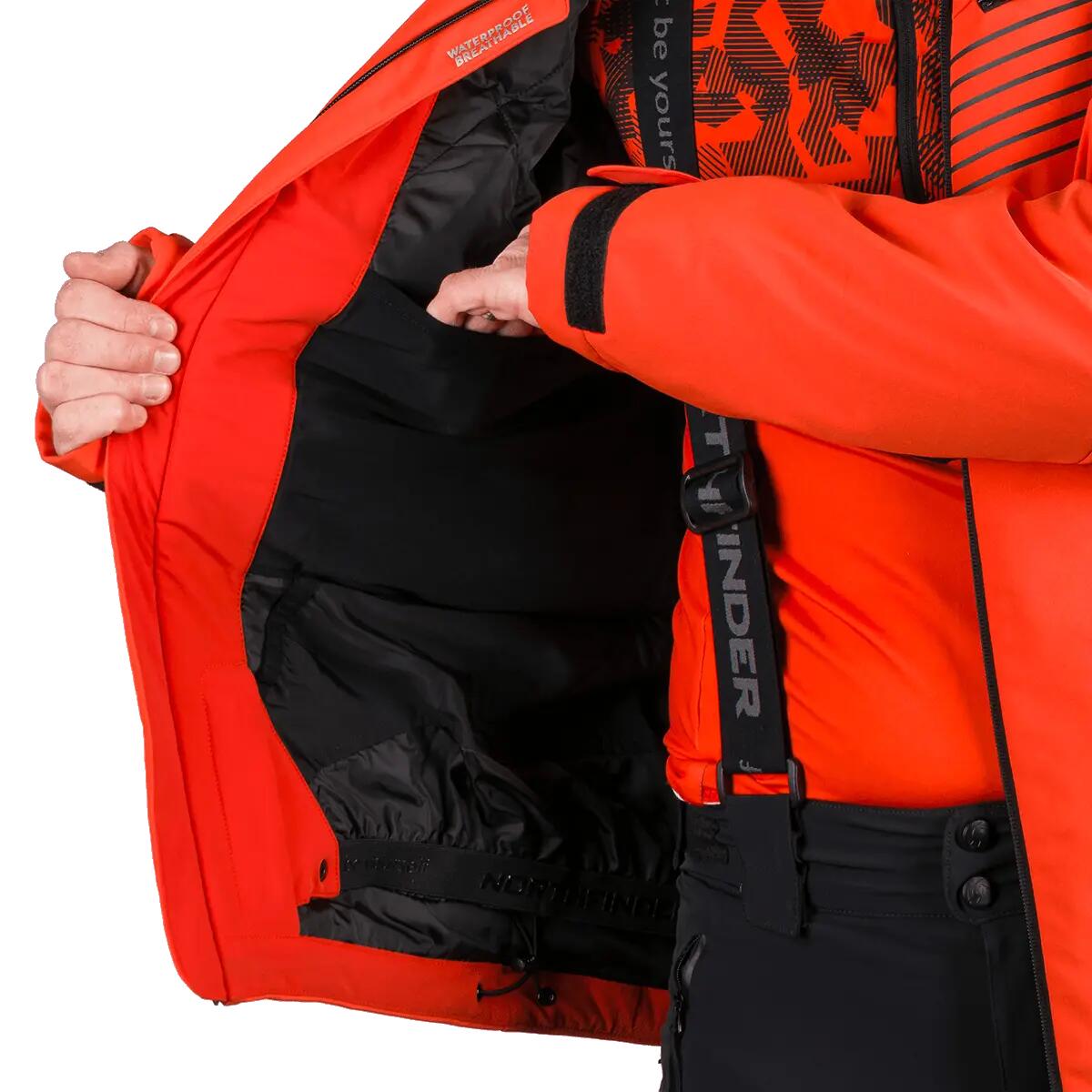 Pánská lyžařská softshellová zateplená bunda BARTALAN 12/15