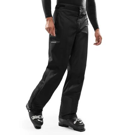 Męskie ocieplane spodnie narciarskie hardshell Siroko Wengen Black