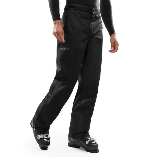Męskie ocieplane spodnie narciarskie hardshell Siroko Wengen Black