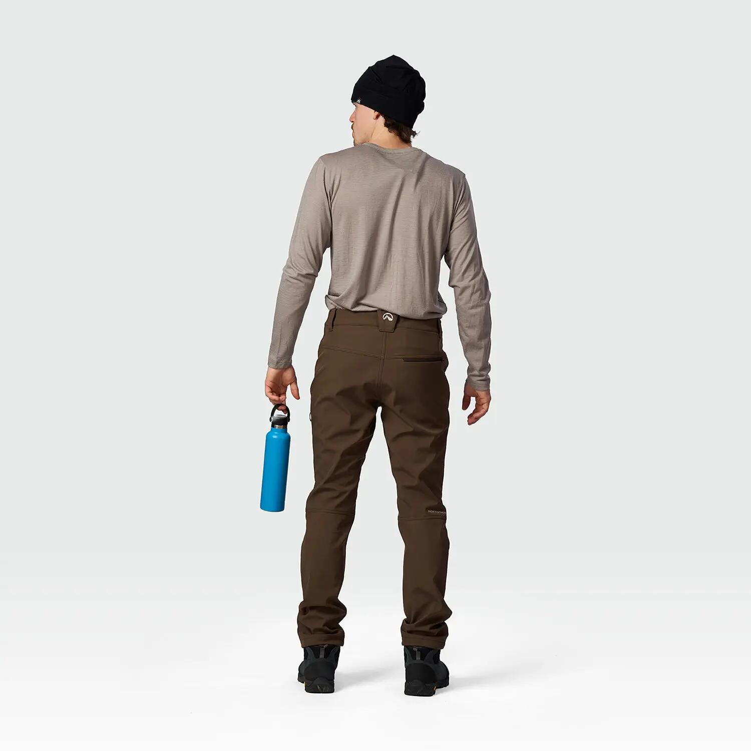 Pánské trekingové kalhoty GOBERTO, 3vrstvý softshell 5/7