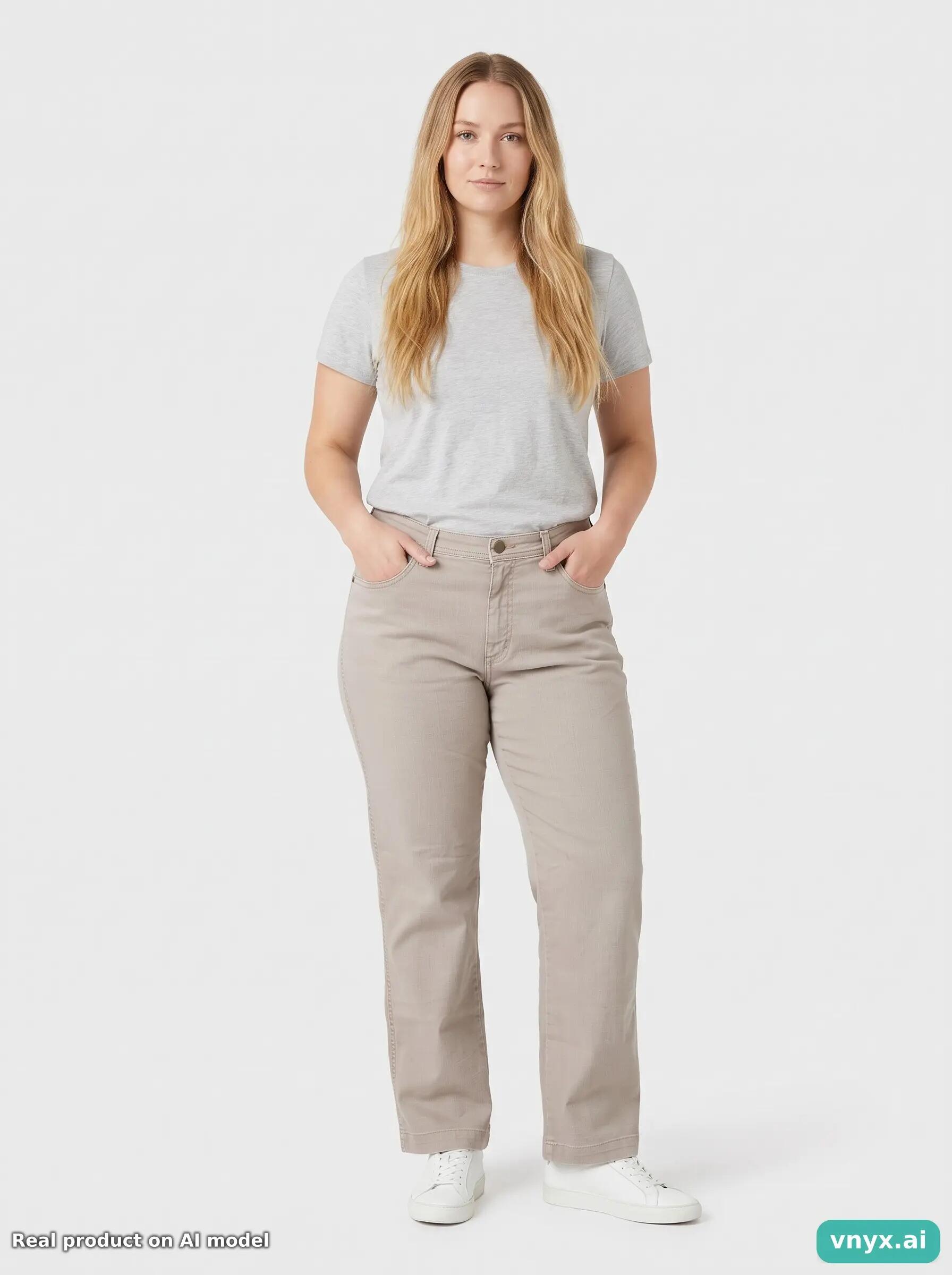 Second Life - Vintage Wrangler Muted Beige Jeans Women W40 5/6