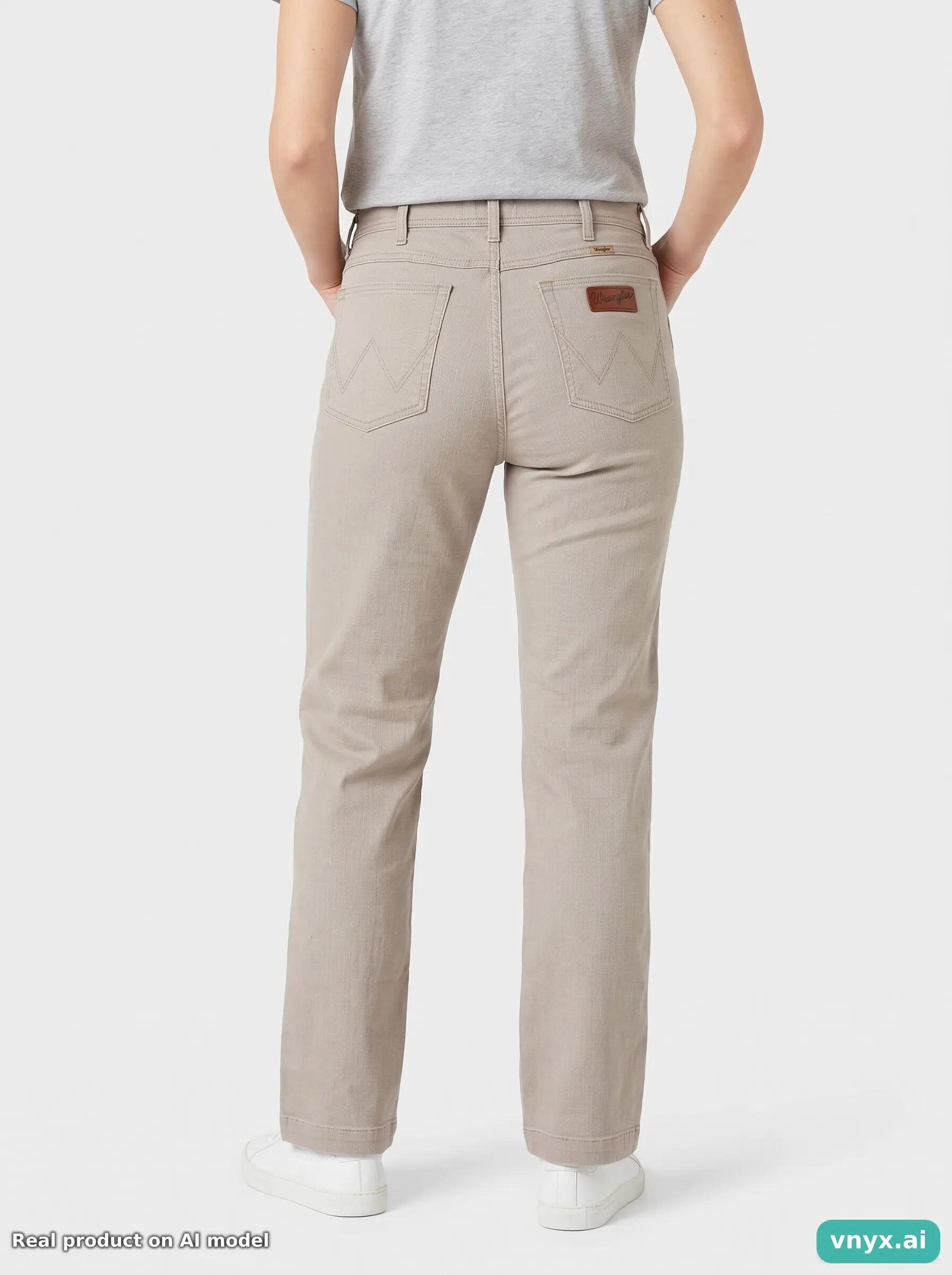 Second Life - Vintage Wrangler Muted Beige Jeans Women W40 4/6