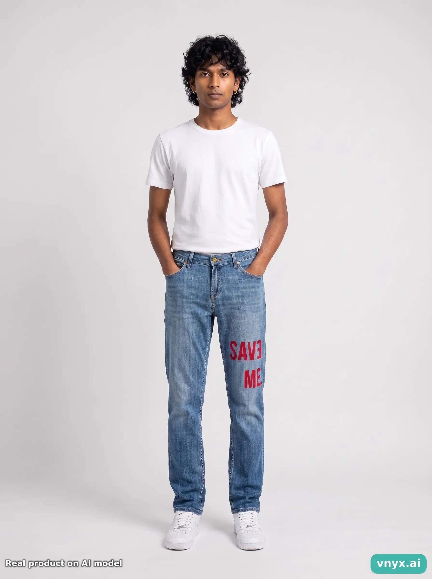 Second Life - Vintage Lee Light-Blue Jeans Men W27 6/6