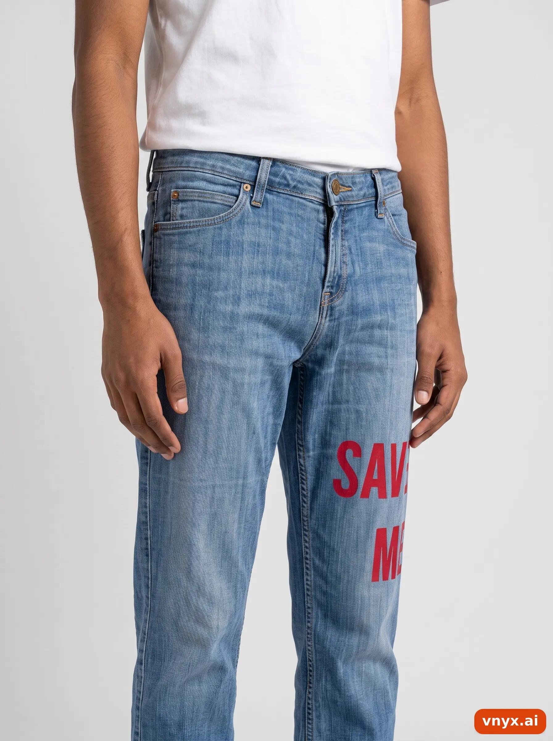 Second Life - Vintage Lee Light-Blue Jeans Men W27 5/6