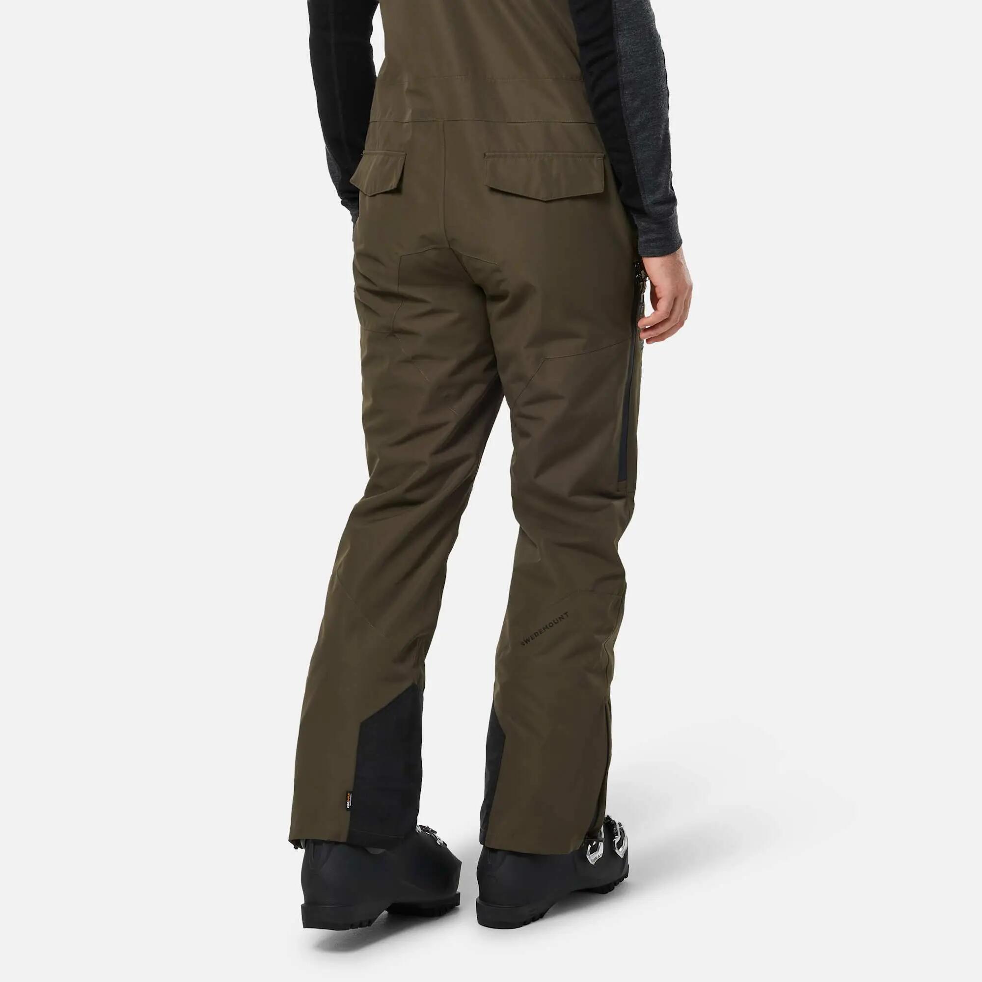 Pantaloni Con Bretelle Sci Uomo Impermeabile Freeride 8/14