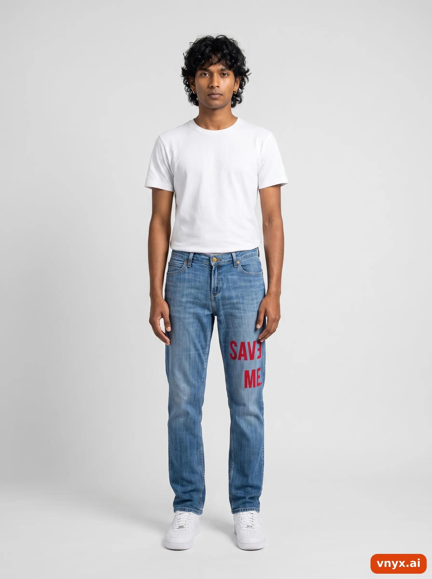 Second Life - Vintage Lee Light-Blue Jeans Men W27 3/6