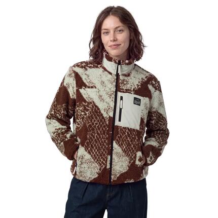 Veste polaire sherpa femme Boreas-W Green Vert