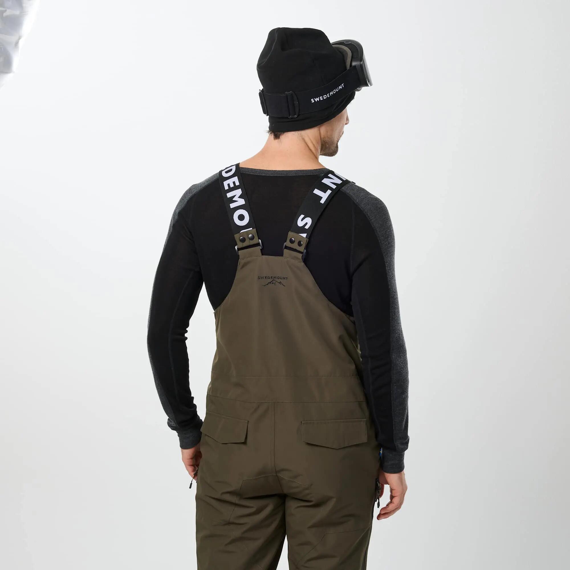 Pantaloni Con Bretelle Sci Uomo Impermeabile Freeride 6/14