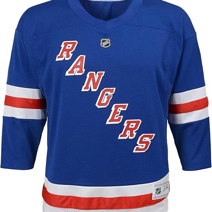 NHL Junior Outerstuff Реплика хокейна фланелка New York Rangers Без име