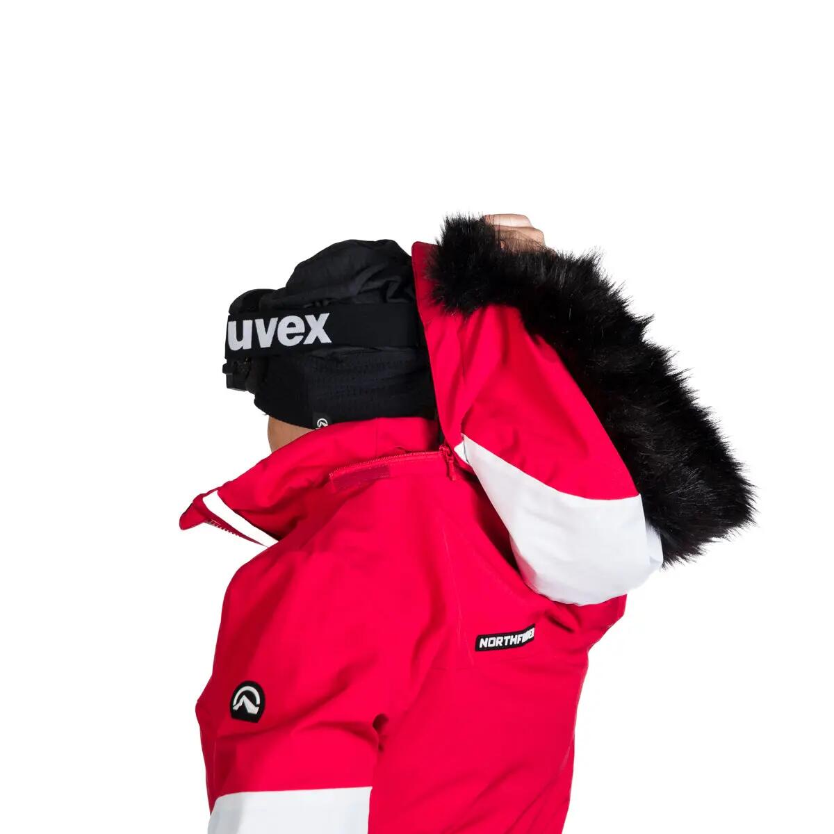 Dámská lyžařská bunda softshellová zateplená ZELLA 8/15