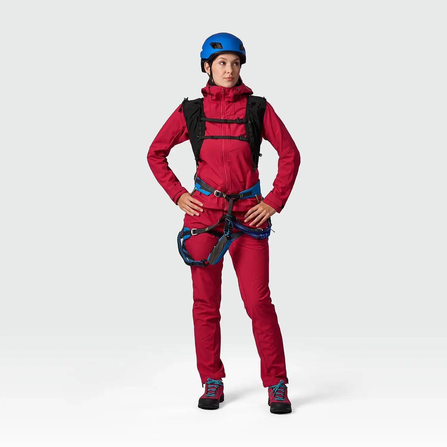 Dámská softshellová bunda KOZIARKA 3L pro trekking 2/8
