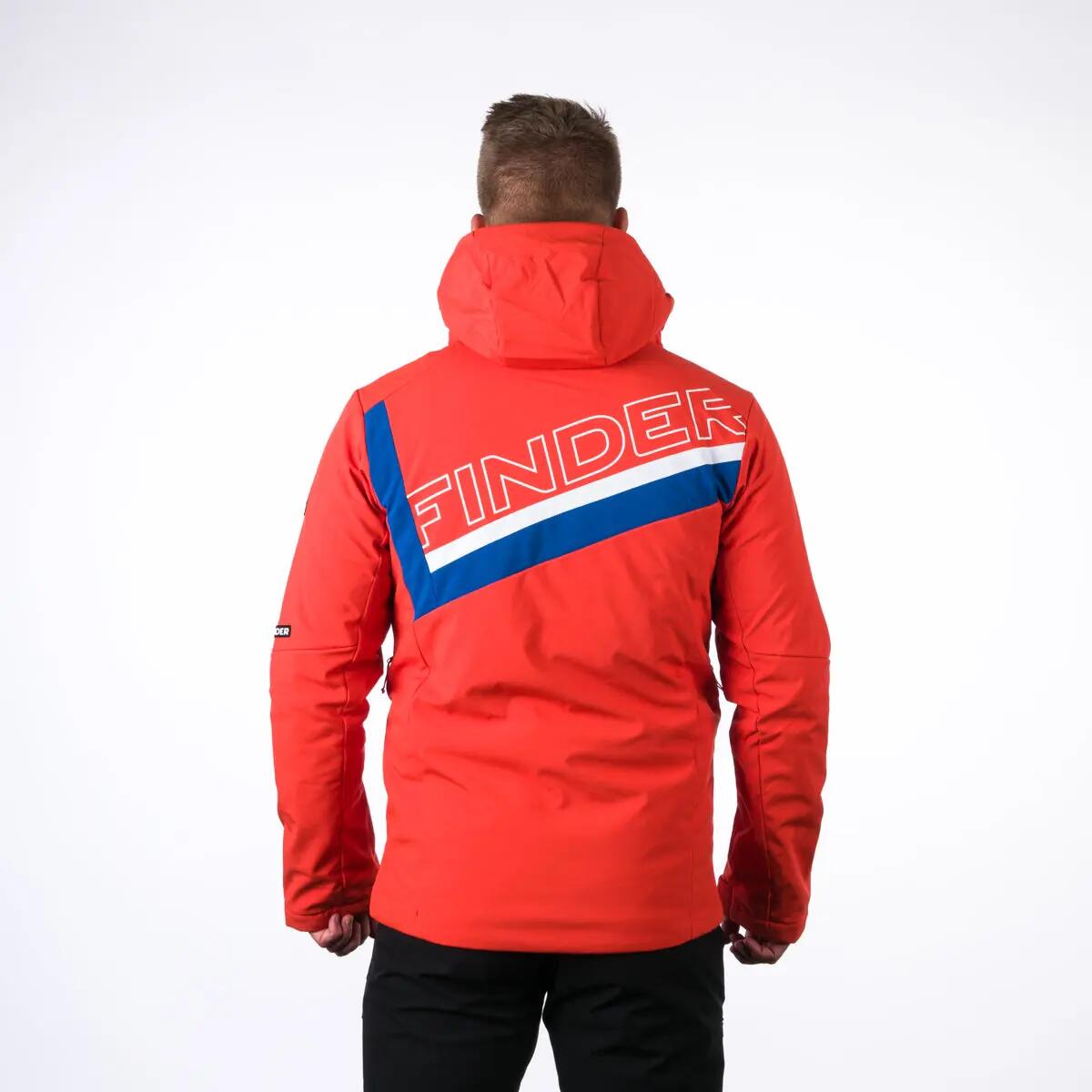 Pánská trendová lyžařská zateplená bunda s plnou výbavou softshell 3L NATHAN 4/12