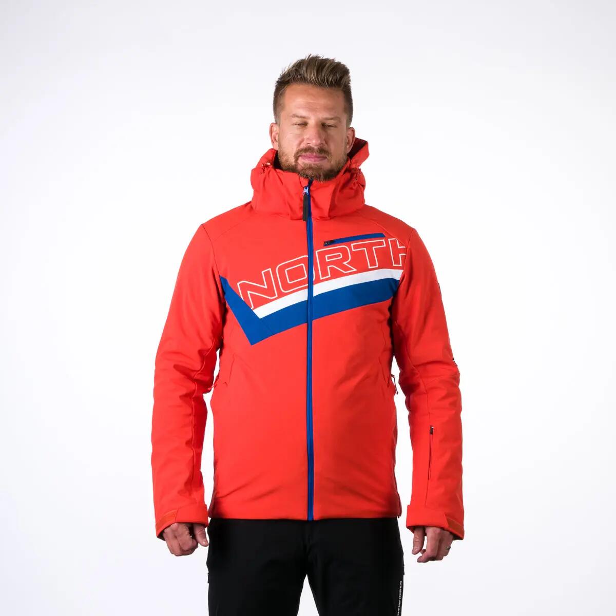 Pánská trendová lyžařská zateplená bunda s plnou výbavou softshell 3L NATHAN 2/12