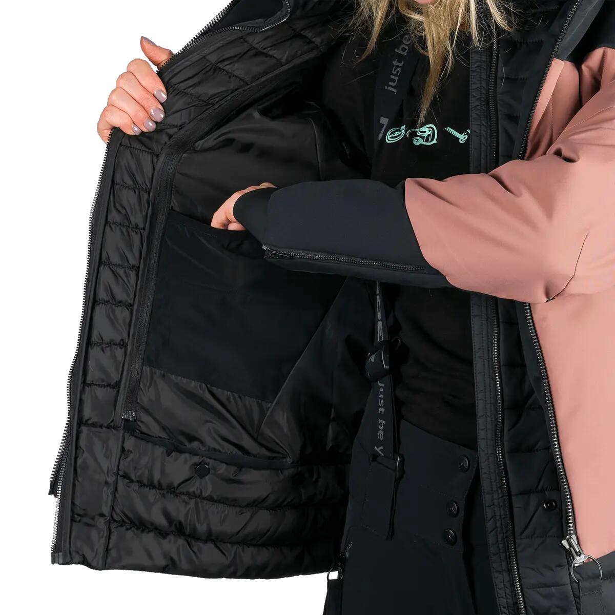 Dámská lyžařská technická trendy zateplená bunda TAYLER 14/14