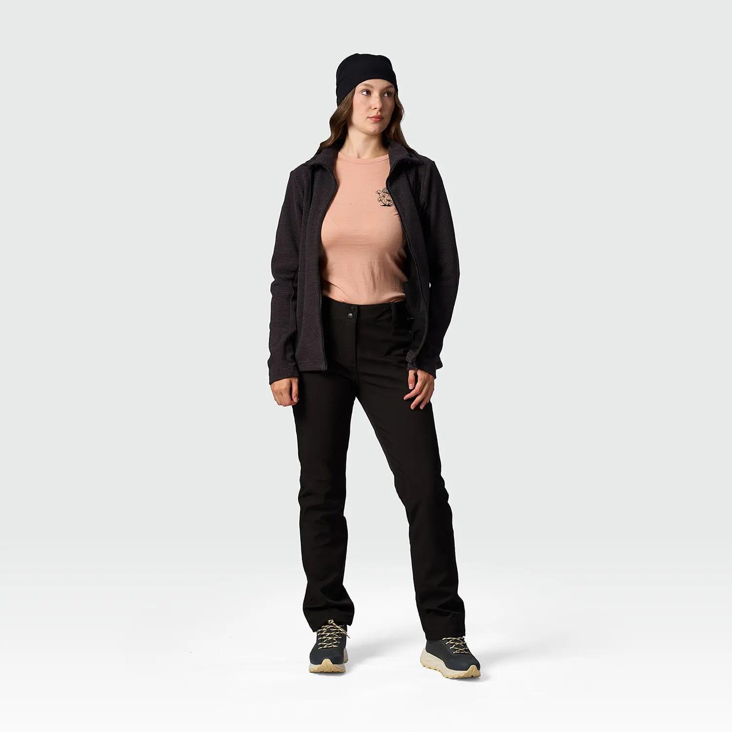 IZEBEL dámský outdoorový fleece svetr, střední vrstva 8/9